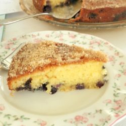 Blueberry Lemon Drizzle Cake